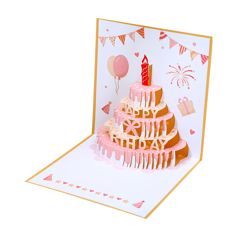 Record Your Voice - 3D Pop-Up Birthday Card