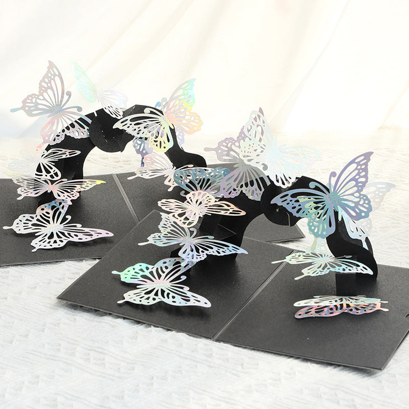 Magical 3D Butterfly Card - A Stunning Pop-Up Greeting for Any Occasion
