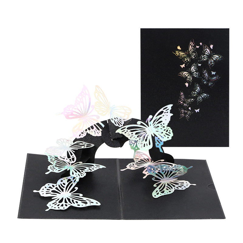 Magical 3D Butterfly Card - A Stunning Pop-Up Greeting for Any Occasion